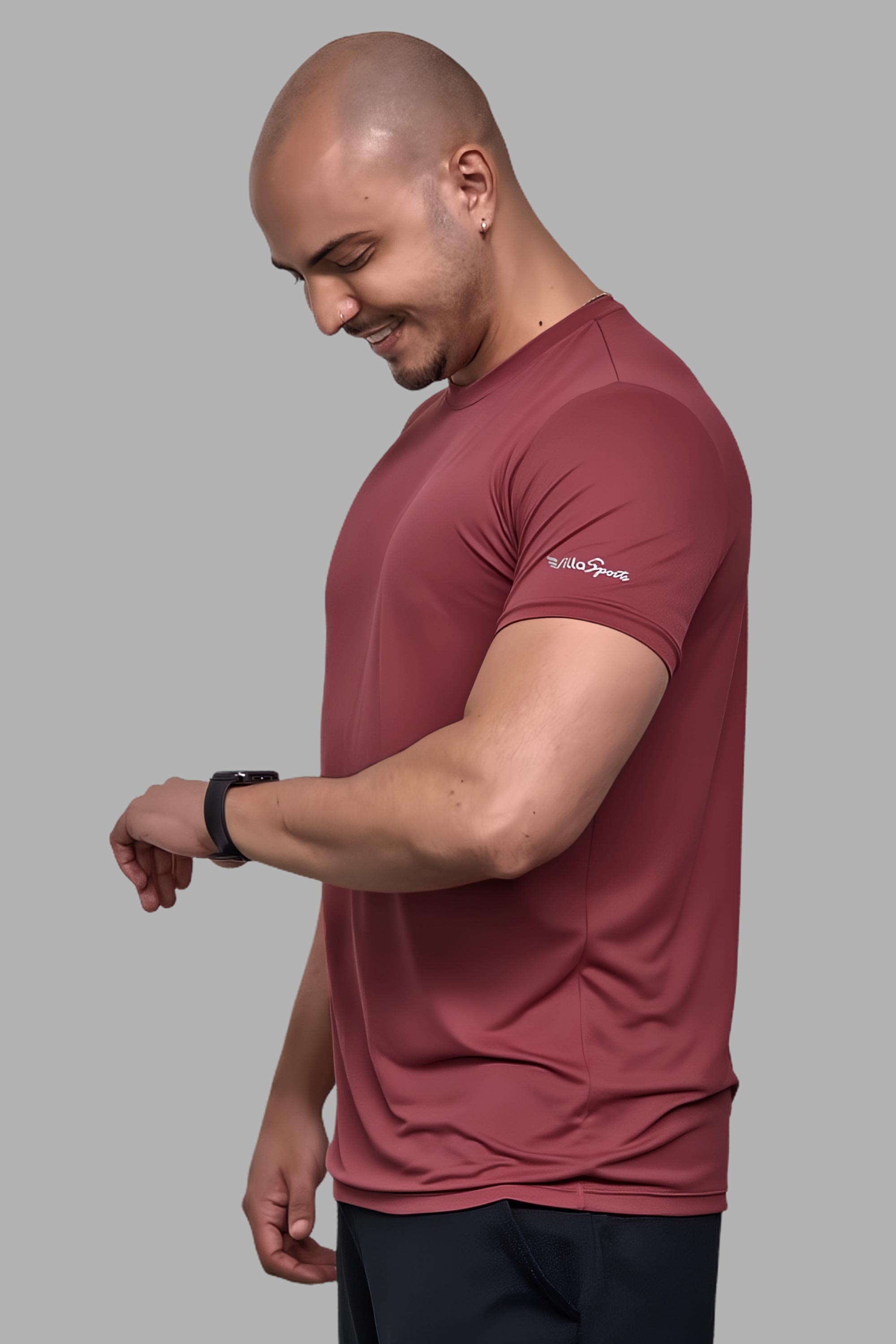 トップス souta Camiseta Dry Poliamida Microfuros Vermelha | Villa Sports